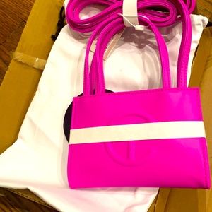 Teflar hot pink bag. Sold out everywhere.